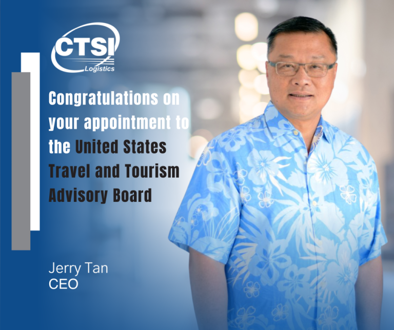 Logistics Ceo CTSI Logistics CEO Appointed to US Travel and Tourism Advisory Board ...
